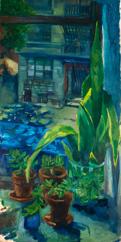 snakes - a Paint Artowrk by Darren  Singer